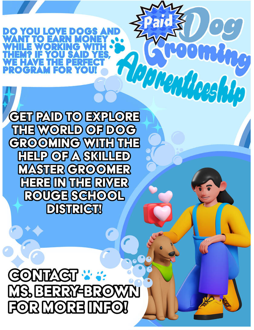 Groomer&#39;s Apprenticeship Flyer Variant
