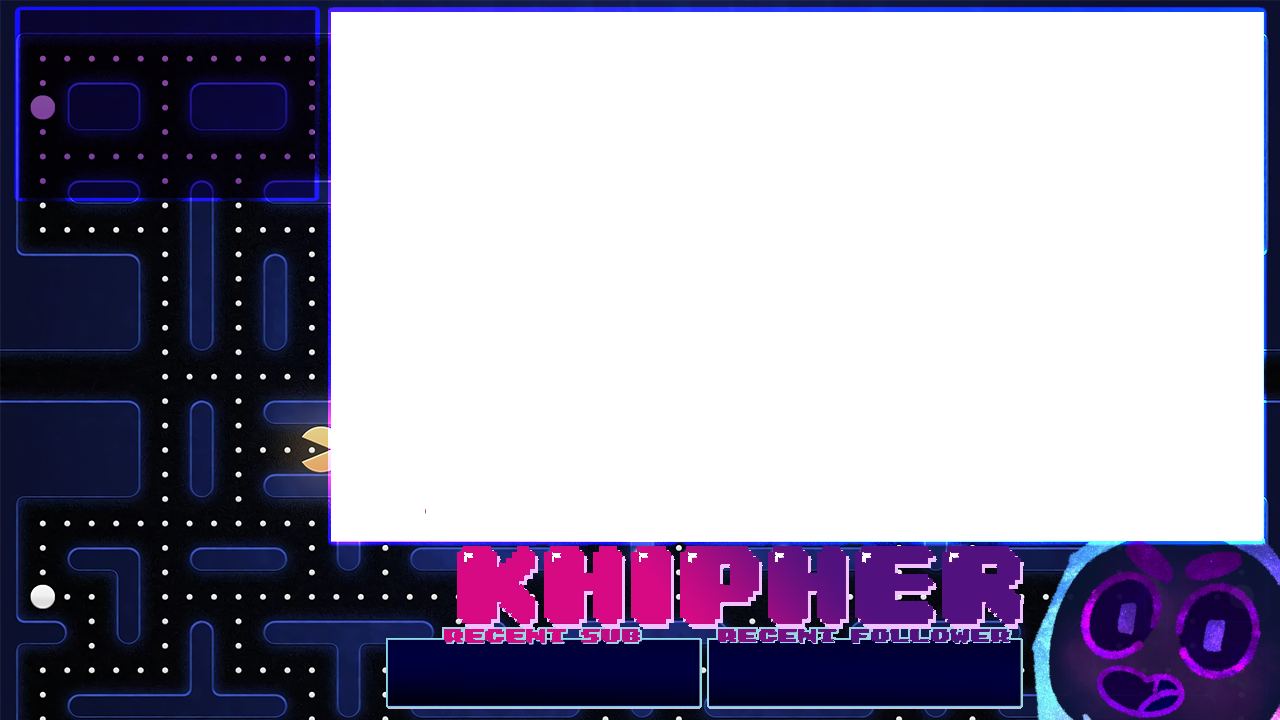 Khipher Stream Overlay VTuber Variant